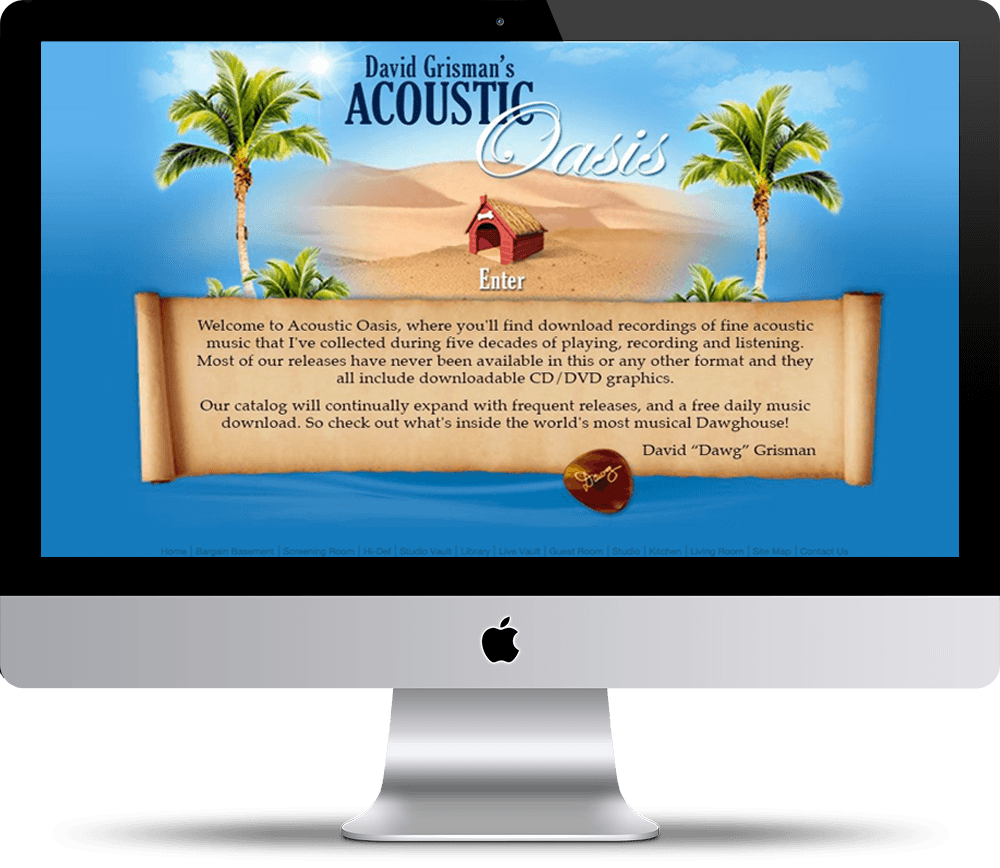 Acoustic Oasis Website